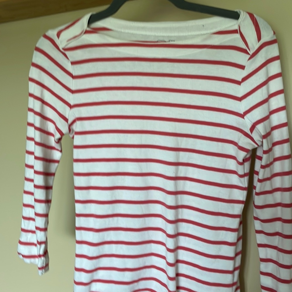 Vineyard, vines, three-quarter sleeve, boat, neck tee